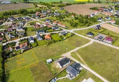 Działka budowlana 825 m² – pobiedziska