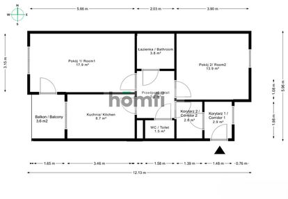 Okazja: przestronne 58 m² w sercu wrocławia
