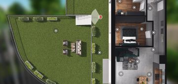 Premium 3 pokoje z dużym ogrodem | przy parku