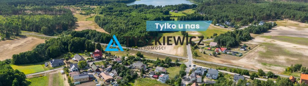 Działka budowlana, męcikał-struga, bory tucholskie