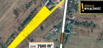 Działka 7900m2, styków, rolno-budowlana