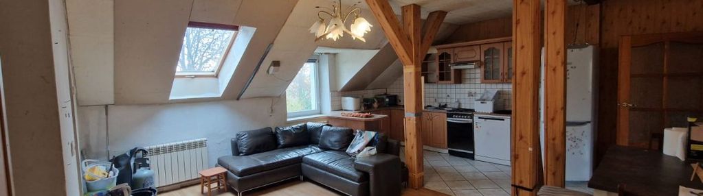 Duże bezczynszowe mieszkanie z ogrodem