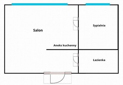 Przytulne i słoneczne 2 pokoje, do zamieszkania