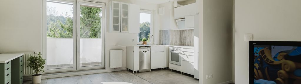 Słoneczne 2 pokoje, widok na zieleń, duży balkon