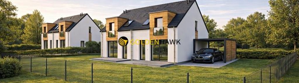 Nowy dom 98 m², pokój na parterze, 550 m² działka