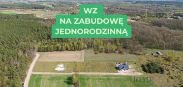 Piękna działka z wz na dom blisko lasu blisko wawy