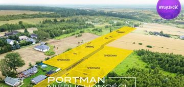 Działka na sprzedaż 1000m2, mpzp, osieck