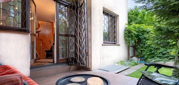 Mieszkanie na ursynowie z dużym ogrodem