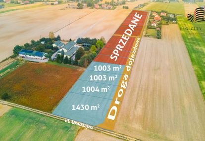 Działki budowlane - wilczopole, głusk, ul. wygodna