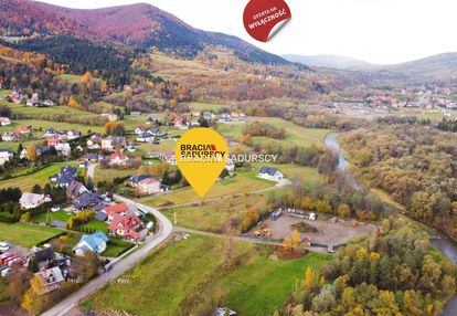 Działka 20 arów - mszana dolna – rejon zarabie