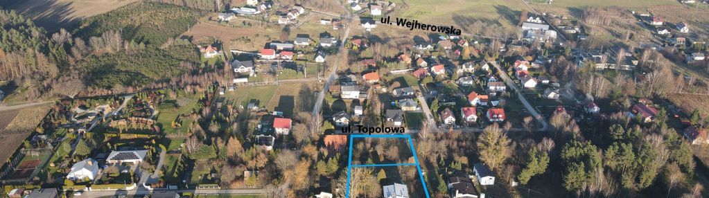 Działka mieszkaniowo usługowa blisko trojmiasta.