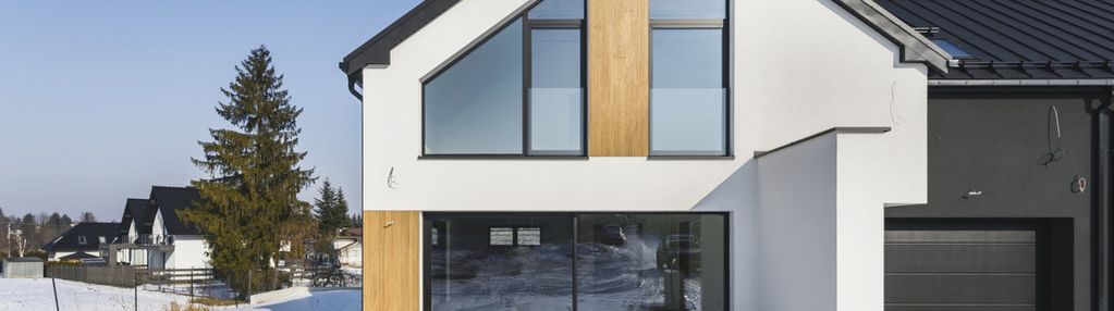 Nowoczesny dom w zabudowie bliźniaczej | libertów