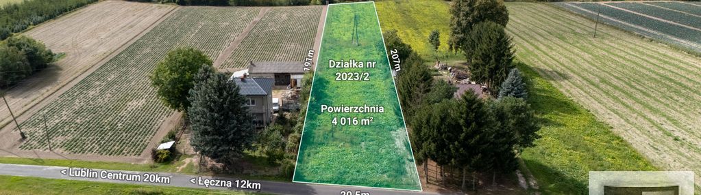 Działka w zawieprzycach bez prowizji