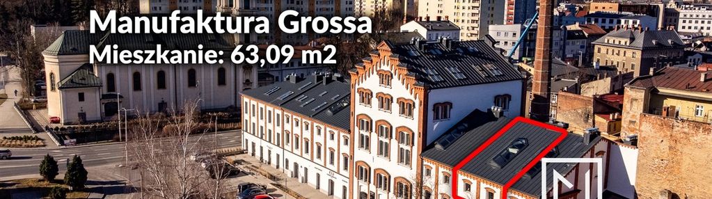 Manufaktura grossa | dwupoziomowe | centrum bb