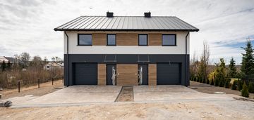 Dom bliźniak z własną działką aż 1000m2  nowość