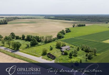 Działka budowlana 63 ar | uzbrojona | z budynkami