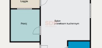 Super inwestycja 2pokoje w centrum, przy rzece!