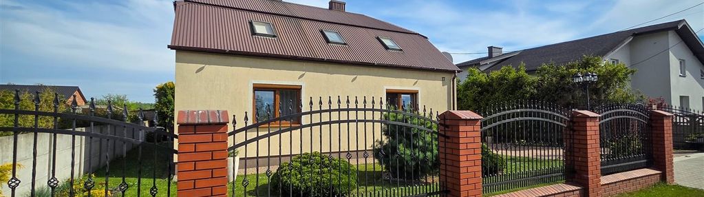 Rudniki-  przytulny dom na pięknej działce
