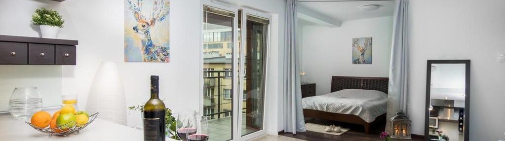 Studio 38m2 *wisła residence piwna* balkon
