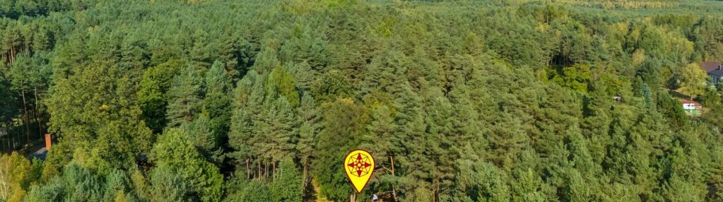 Działka budowlano leśna kamińsko 8283m2
