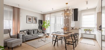 Stylowy apartament w zielonym mokotowie