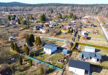 Działka rod z domem całorocznym, leśniówka