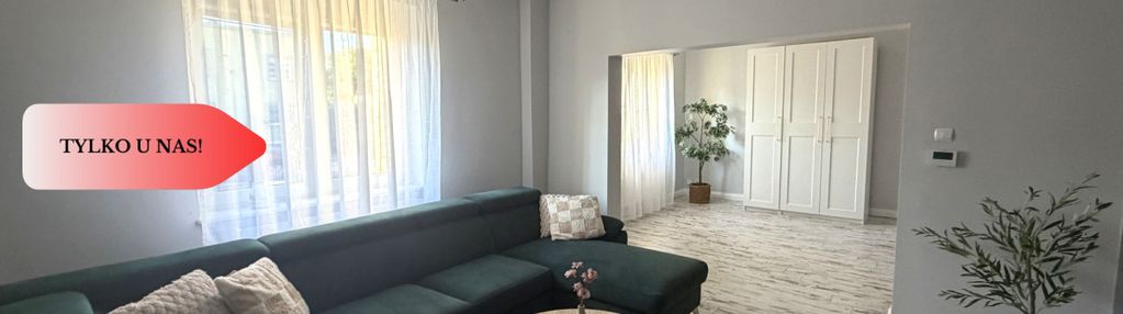 Bezczynszowe mieszkanie 3pokoje + ogród