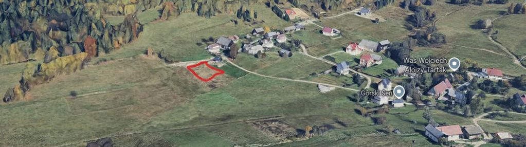 Piękna działka z widokiem na tatry