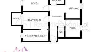 Mieszkanie 4 pokoje - 57m2 - świetna lokalizacja