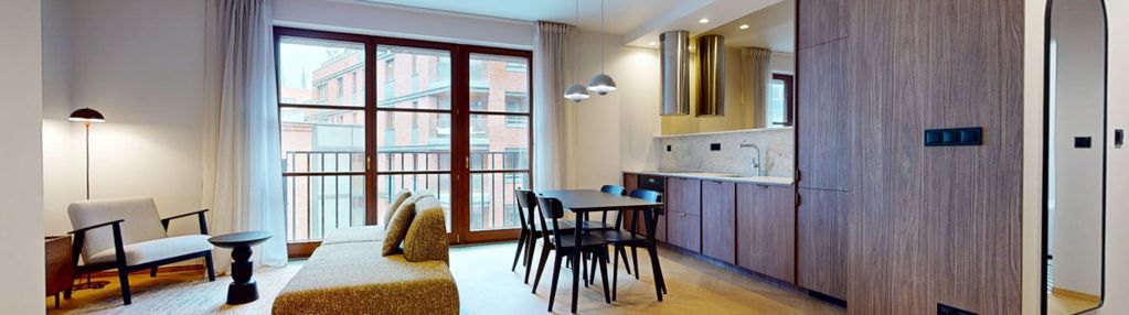 Nowy apartament port praski 3 pokoje