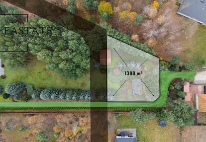 Działka budowlana 1 388 m2 w pobliżu kampinosu