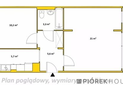 2-pokojowe mieszkanie na mokotowie