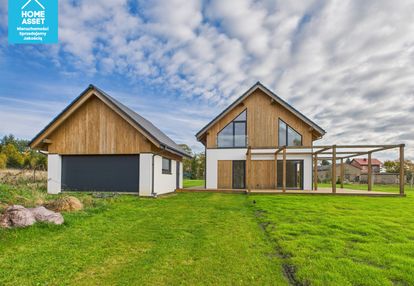Nowy drewniany dom premium z dużą działką 3004 m²