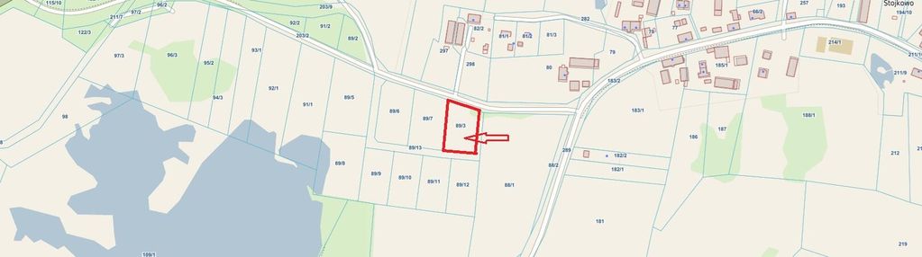 Stojkowo działka z warunkami zabudowy