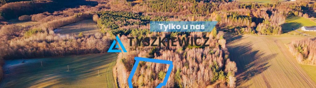 Ustarbowo • duża działka 2814 m² • przy drodze