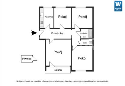 Czteropokojowe mieszkanie na bemowie do sprzedania