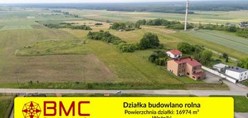 Działka budowlano rolna woźniki 16974m2