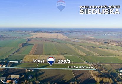 Dwie działki 6.859 m² w pobliżu legnicy