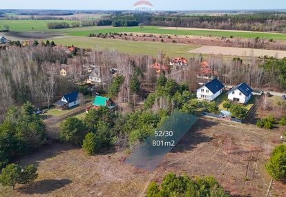 Działka pod dom 801 m² – błędowo, ul. brzozowa