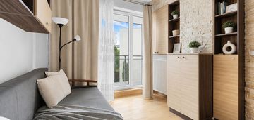 -balkon 8m2-zamknięte osiedle-ochrona-budynek z 2013r.-