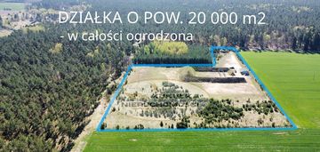 Działka sportowo-rekreacyjna 2ha - płonno,barlinek