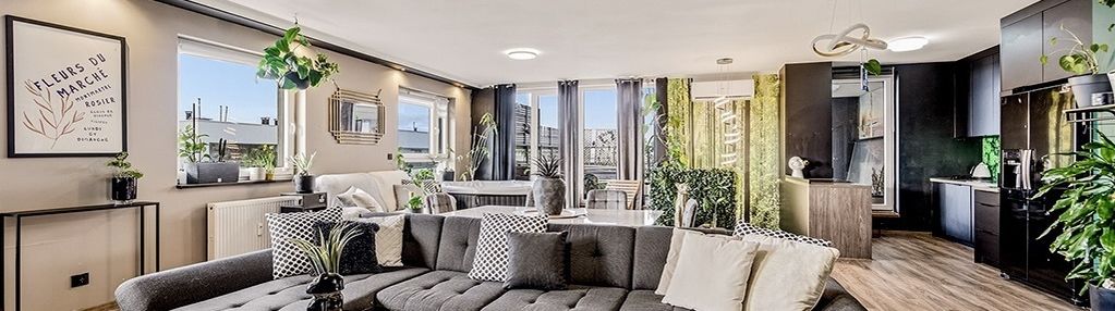 Botaniczny penthouse z 40 m²  tarasem i garażem!
