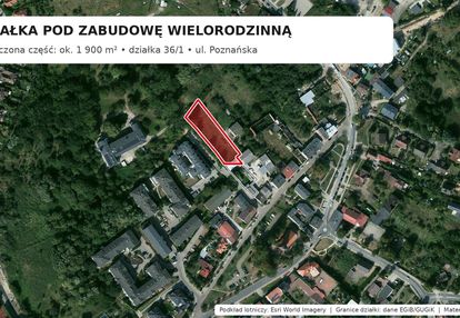 Działka pod zabudowe wielorodzinna warszewo