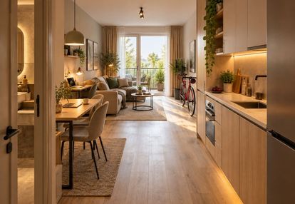521 tys. | 30 m² + balkon | 5 min do tramwaju
