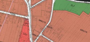 Działka mieszkaniowo-usługowa 1980 m2, cendrowice