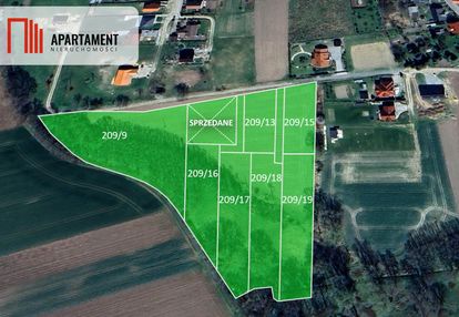 Działki budowlane biały kościół, gm. strzelin