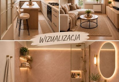 Cegła, nie płyta! 2 pokoje z balkonem, niski czyns
