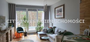 2 pokoje zacisze nowy blok -widok sosny