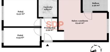 3 pokoje, balkon i miejsce postojowe | blisko bielan wrocławskich