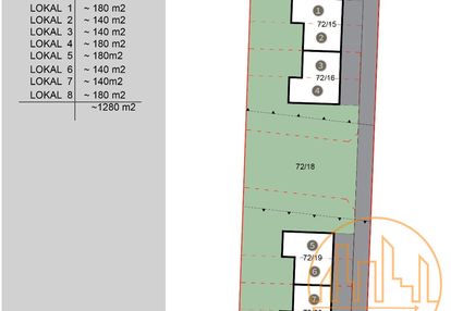 8 j.m/ pum 1280m2! / mpzp, idealna pod inwestycję